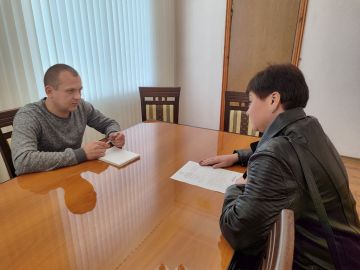 Временно исполняющий полномочия Главы городского округа Павел Дреев встретился с жительницей пострадавшего дома