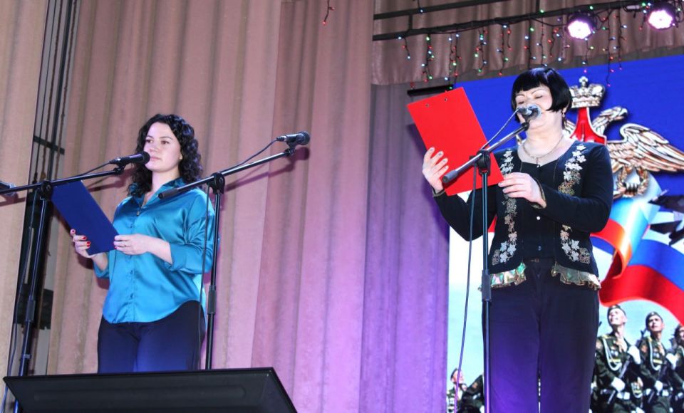 Праздник ко Дню призывника состоялся в Белокуракинском Доме культуры