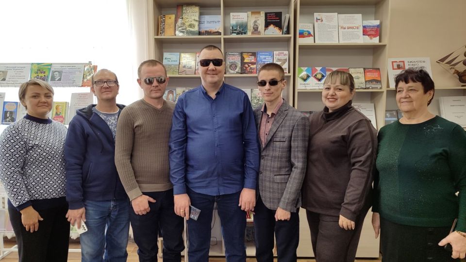 В модельной библиотеке АГЦБС прошла встреча клуба "Белая трость", посвященная Международному дню белой трости В модельной библиотеке АГЦБС прошла встреча клуба "Белая трость", посвященная Международному дню белой трости