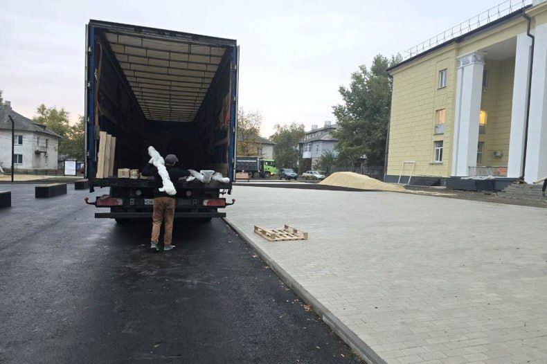 Красноярский край доставил тренажеры для занятий спортом в Червонопартизанский ДК Красноярский край доставил тренажеры для занятий спортом в Червонопартизанский ДК