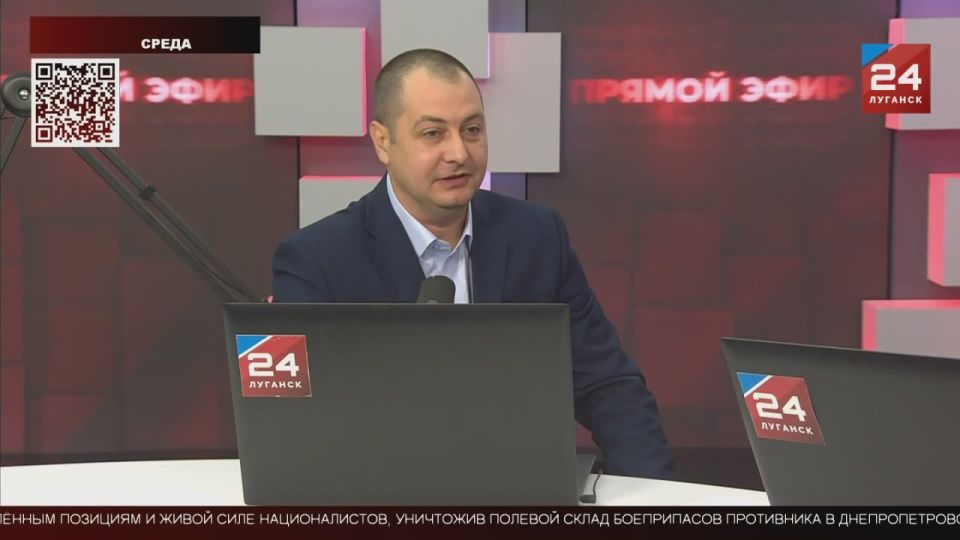 В гостях проекта «Прямой эфир» – Павел Корчагин, ветеран СВО, участник проекта «Герои Луганщины»