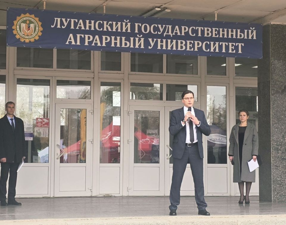 В Луганском аграрном университете прошел масштабный агропромышленный форум с участием делегаций из регионов России