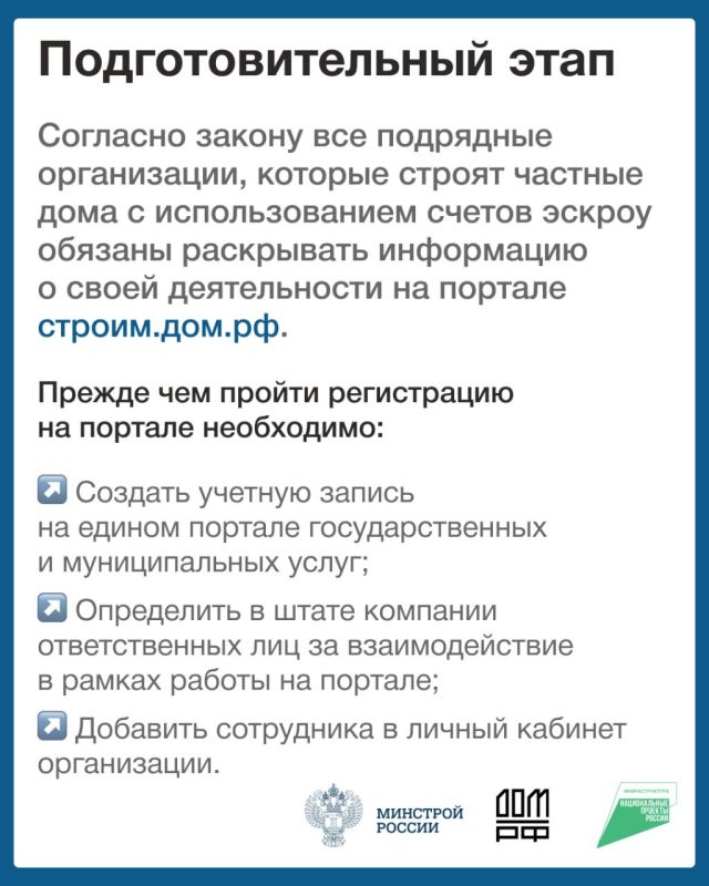 Информационные карточки ЭСКРОУ Информационные карточки ЭСКРОУ
