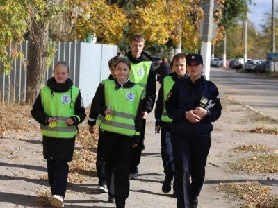 В Луганске прошла акция усиления безопасности пешеходов