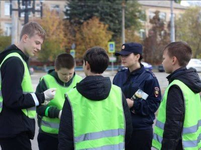 В Луганске прошла акция усиления безопасности пешеходов В Луганске прошла акция усиления безопасности пешеходов