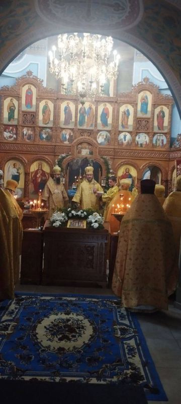 Сегодня депутат Совета городского округа город Первомайск Вадим Кулинченко принял участие в литургии о всех московских святых Сегодня депутат Совета городского округа город Первомайск Вадим Кулинченко принял участие в литургии о всех московских святых