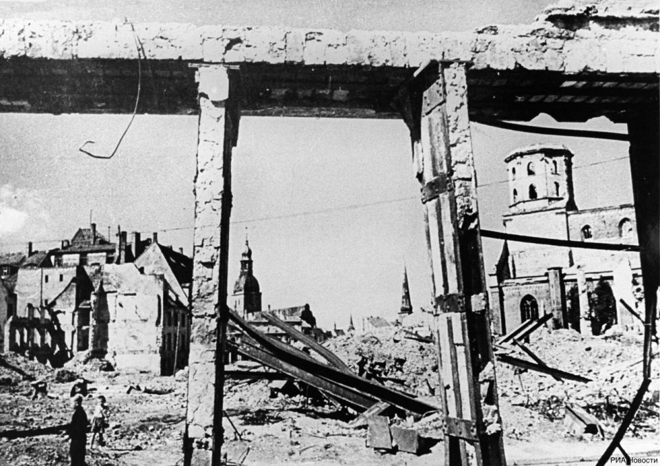 13 октября 1944 года Рига была освобождена от нацистской оккупации 13 октября 1944 года Рига была освобождена от нацистской оккупации