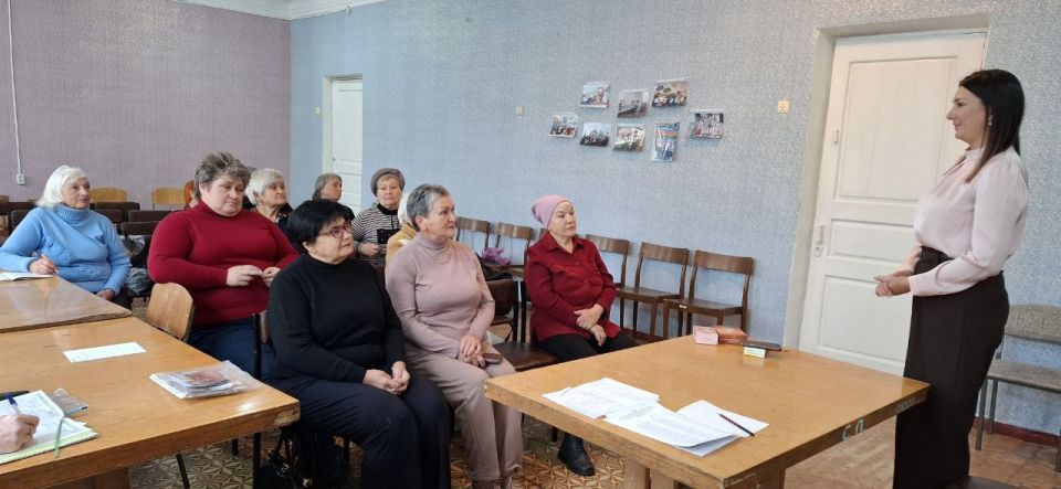 В Красном Луче для слушателей Университета третьего возраста состоялась лекция по психологии В Красном Луче для слушателей Университета третьего возраста состоялась лекция по психологии