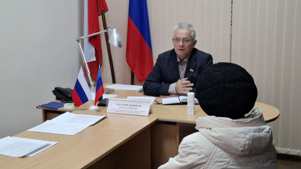 Джан Погодин-Новиков: 21 октября провел личный прием граждан Джан Погодин-Новиков: 21 октября провел личный прием граждан