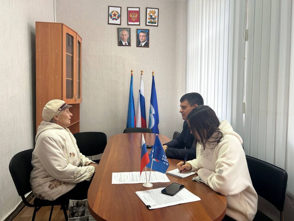 Олег Коваль: Находясь с рабочим визитом в Старобельском муниципальном округе провел личный прием граждан