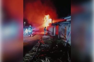 В ЛНР в запертом гараже при пожаре нашли тело пенсионера