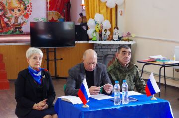Сергей Крамаренко: Сегодня в селе Петровеньки прошла встреча с участниками специальной военной операции, ветеранами боевых действий и их семьями