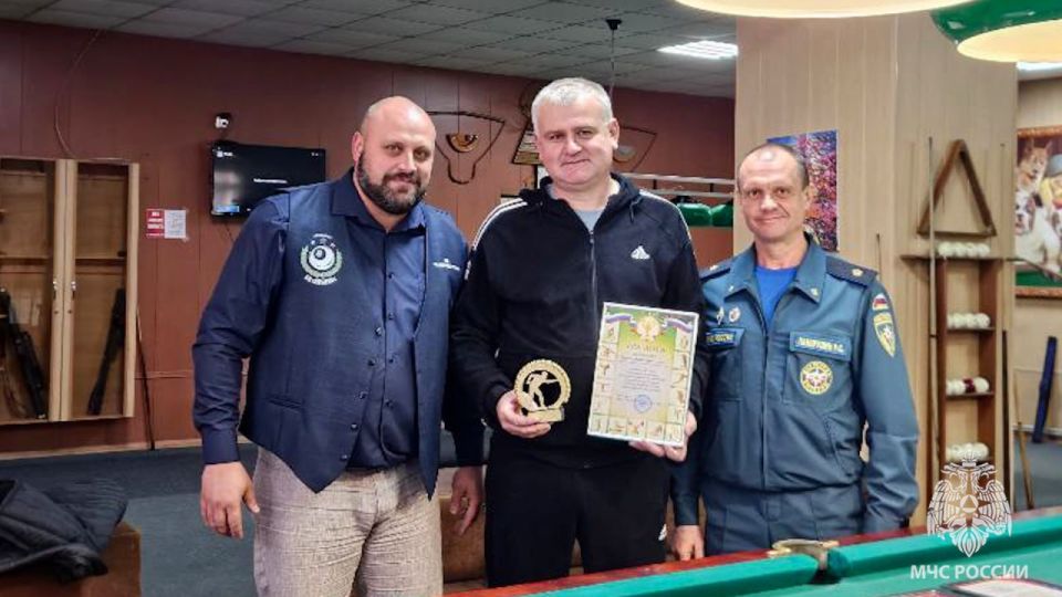 В честь значимой даты – бильярдный турнир от горноспасателей В честь значимой даты – бильярдный турнир от горноспасателей