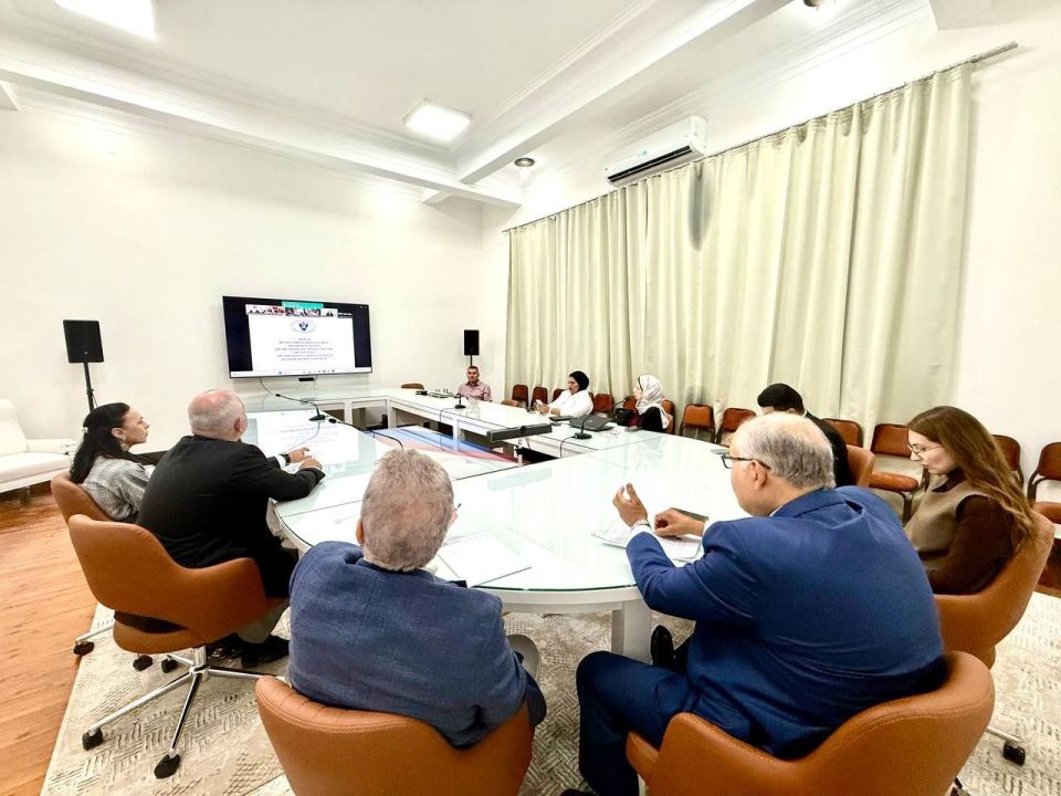 23 октября Делегацией Российской Федерации на переговорах в Вене по вопросам военной безопасности и контроля над вооружениями и Послом по особым поручениям МИД России Р.В.Мирошником проведен международный телемост по теме... 23 октября Делегацией Российской Федерации на переговорах в Вене по вопросам военной безопасности и контроля над вооружениями и Послом по особым поручениям МИД России Р.В.Мирошником проведен международный телемост по теме...