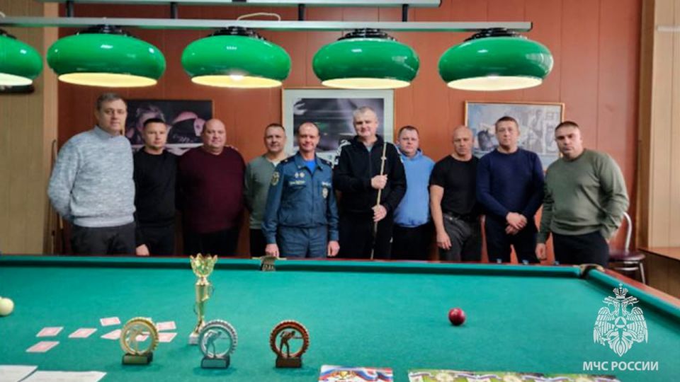 В честь значимой даты – бильярдный турнир от горноспасателей В честь значимой даты – бильярдный турнир от горноспасателей