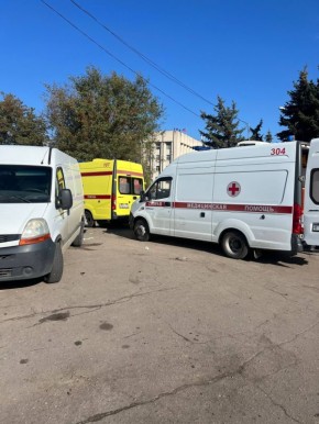 Мужчина в тяжелом состоянии после взрыва в Луганске