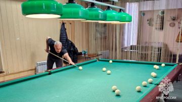 В честь значимой даты – бильярдный турнир от горноспасателей