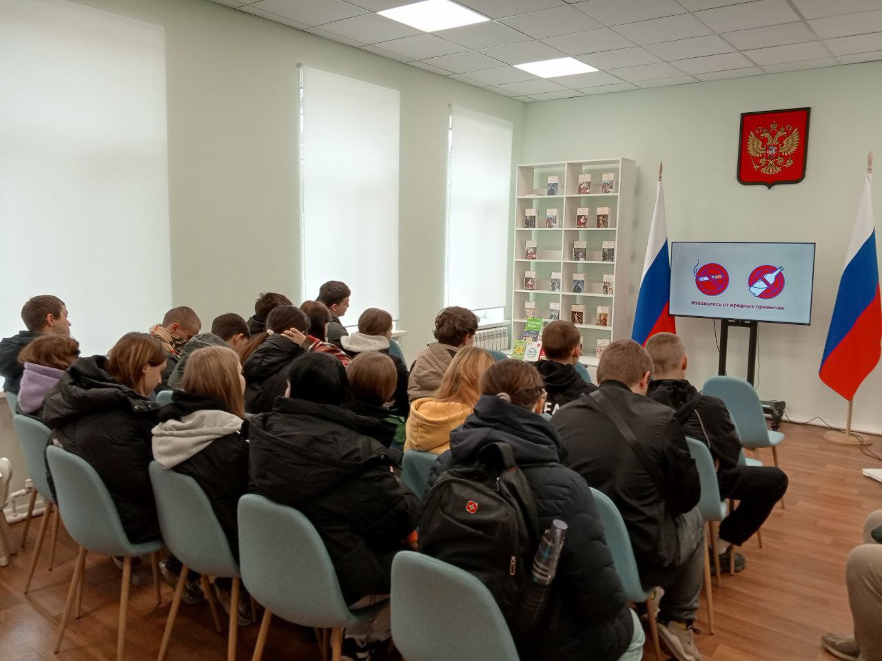 "Выбери здоровый образ жизни!": Информационный час в библиотеке! "Выбери здоровый образ жизни!": Информационный час в библиотеке!