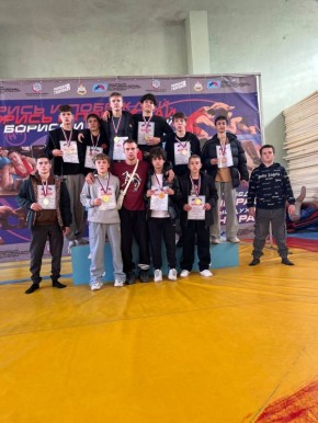 Команда юных борцов из Красного Луча блестяще выступила на Первенстве Луганской Народной Республики по вольной борьбе среди юношей и девушек до 14 и 16 лет