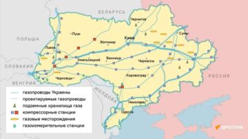 Украинскую газовую систему можно разорвать надвое