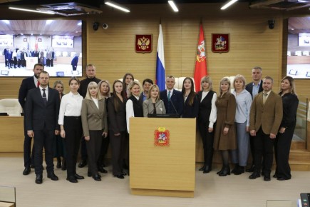 Делегация Аппарата Народного Совета ЛНР с рабочим визитом посетила Московскую областную Думу