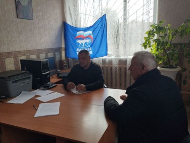 В поселке Северный состоялся выездной прием депутата