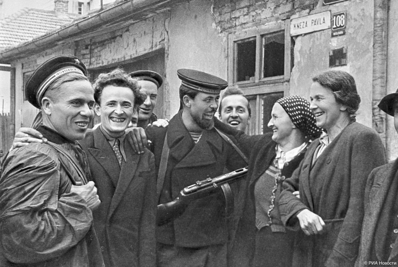 20 октября 1944 года Красная Армия освободила Белград 20 октября 1944 года Красная Армия освободила Белград