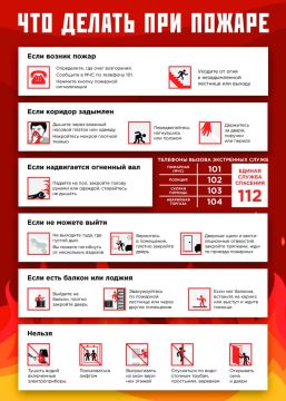 Как действовать при пожаре и взрыве