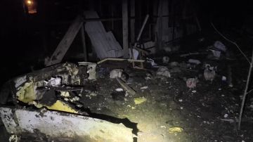 В Луганске беспилотник ВСУ самолетного типа ударил по частным домам по ул. Печерская