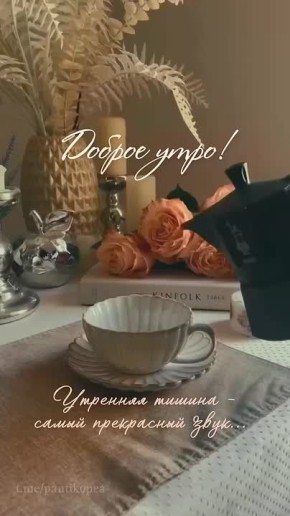 Просто почувствовать нежность к мирозданию — лучший повод встать с утра пораньше