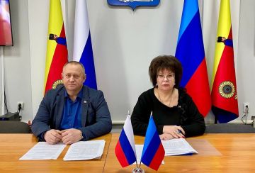 Марина Филиппова: Сегодня приняла участие в XXXVI сессии Совета Новоайдарского муниципального округа