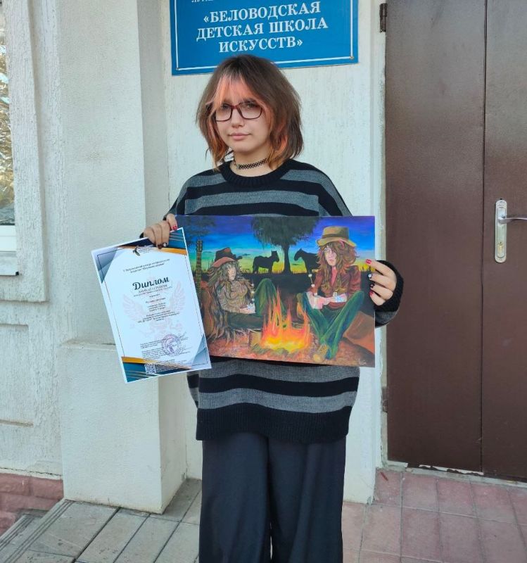 Обучающаяся 3 класса предпрофессиональной общеобразовательной программы в области искусств “Живопись” МБУ ДО «БДШИ» Гавриленко Анна (преподаватель Овчаренко Н.К.) приняла участие и стала лауреатом II степени IV... Обучающаяся 3 класса предпрофессиональной общеобразовательной программы в области искусств “Живопись” МБУ ДО «БДШИ» Гавриленко Анна (преподаватель Овчаренко Н.К.) приняла участие и стала лауреатом II степени IV...