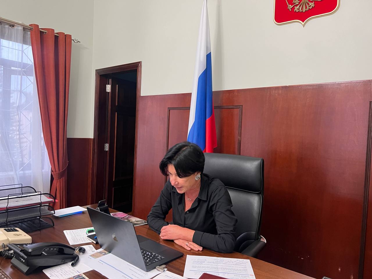 Посол России на Маврикии И.Зейналова приняла участие в Международном телемосте «На пути к освобождению ЛНР» Посол России на Маврикии И.Зейналова приняла участие в Международном телемосте «На пути к освобождению ЛНР»