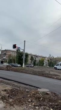 В Луганске на Королева делают новую дорогу