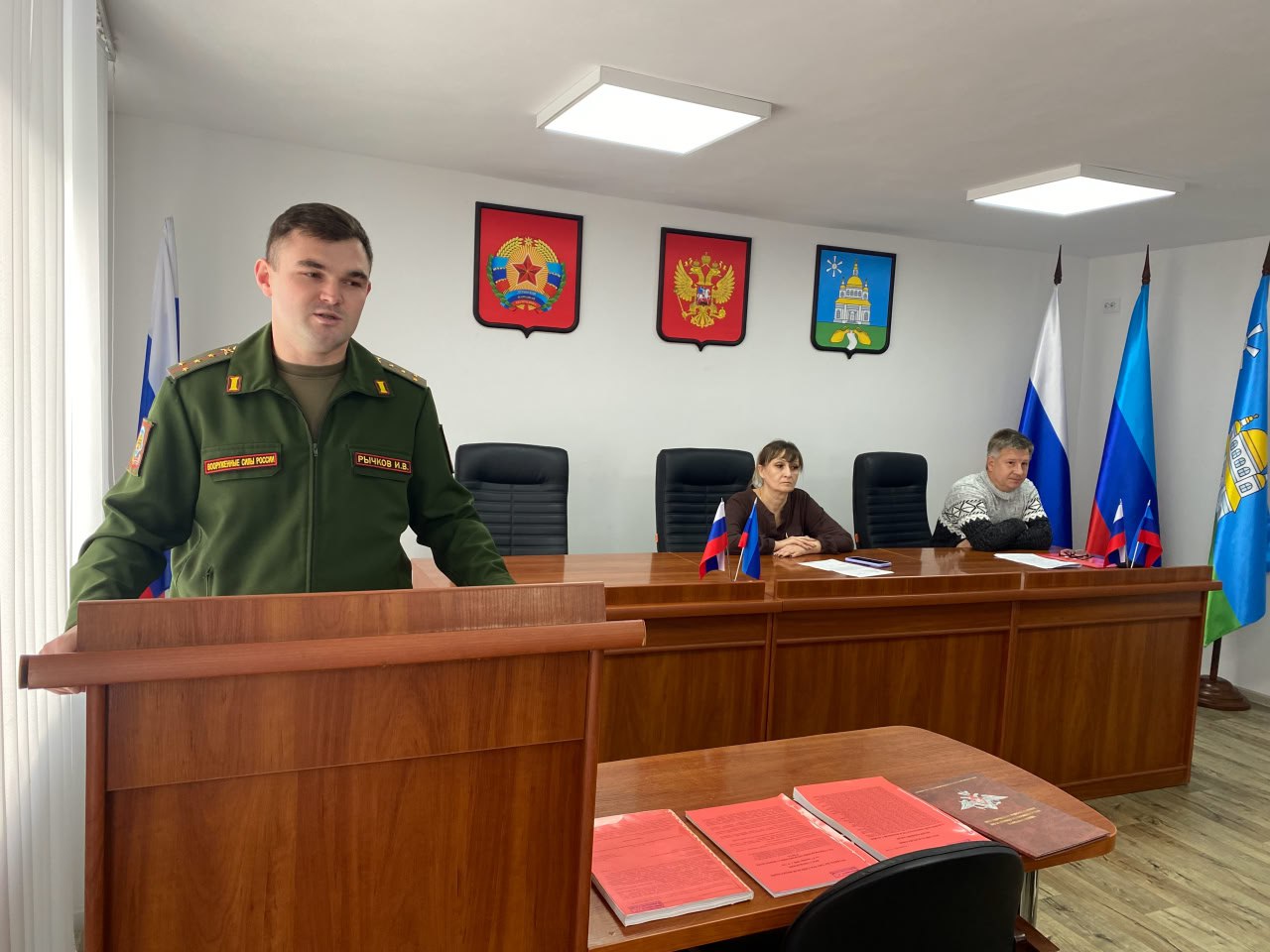 В Новопсковском округе усиливают работу по военному учету и бронированию