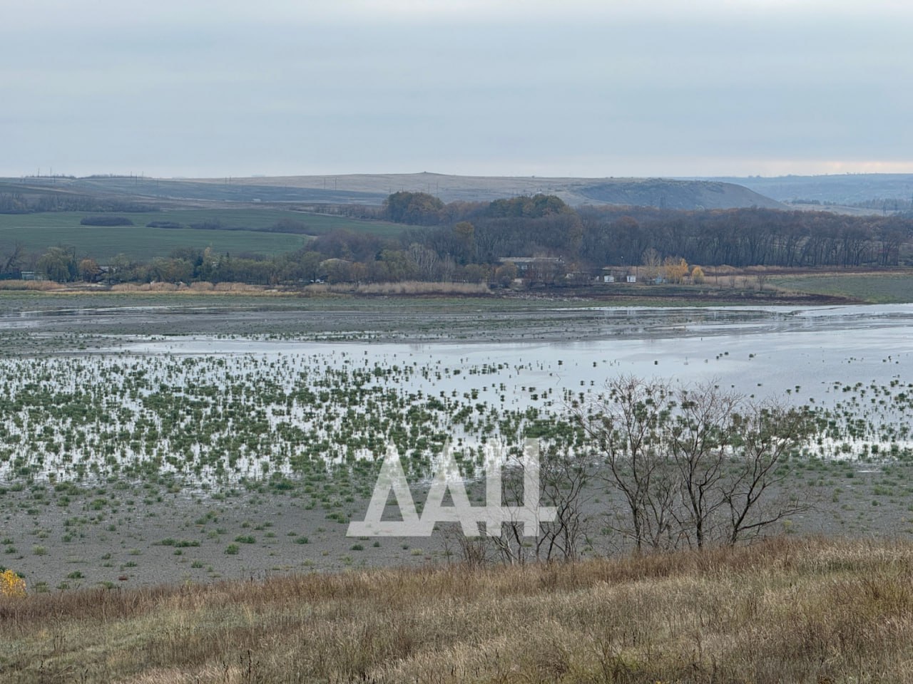 Ситуация с водой на Ханженковском водохранилище Ситуация с водой на Ханженковском водохранилище