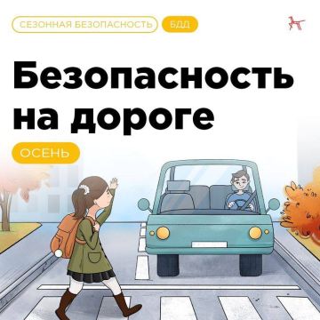 Правила безопасности на дороге в осенний период: заботимся о детях вместе!