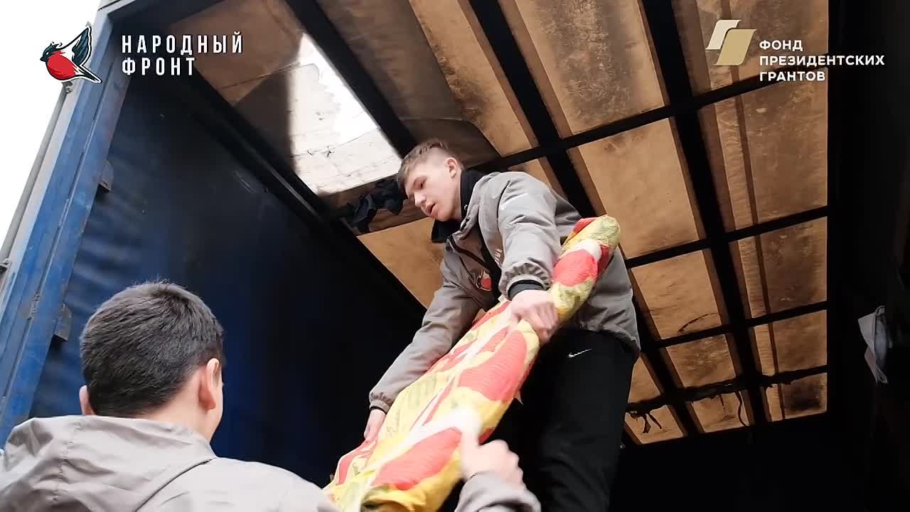 Молодёжка НФ совместно с РИК НФ ЛНР вновь помогали Богадельне