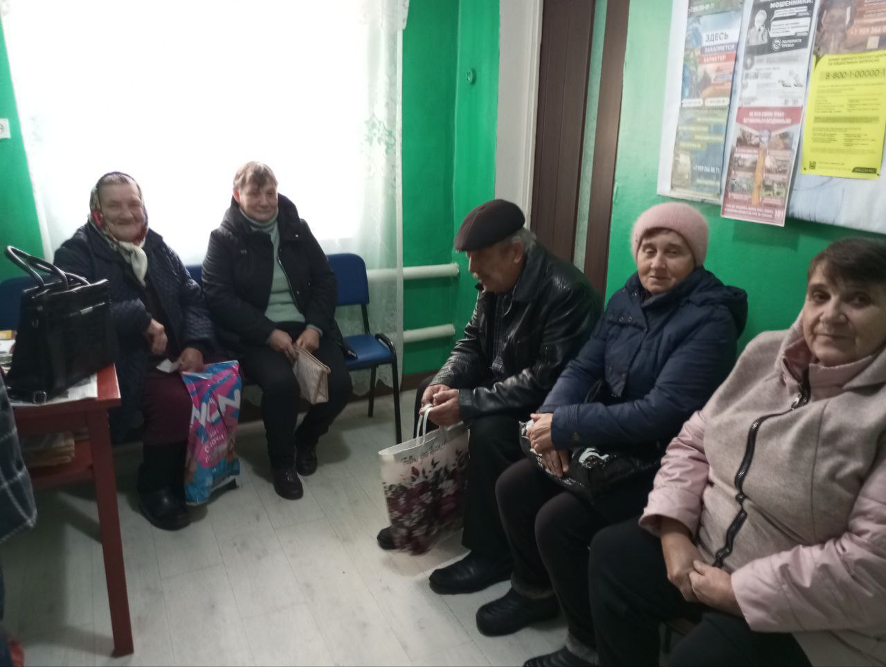 Выездная работа передвижного ФАП в Рудовке и Герасковке