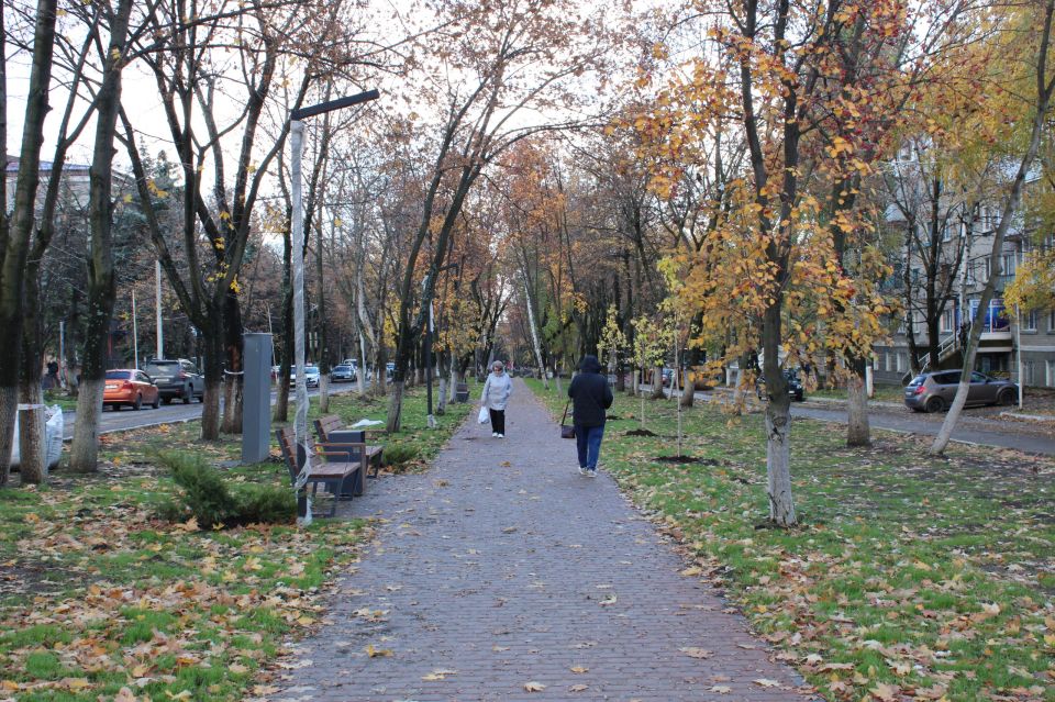 В Ровеньках продолжаются работы по благоустройству аллеи на улице Ленина В Ровеньках продолжаются работы по благоустройству аллеи на улице Ленина