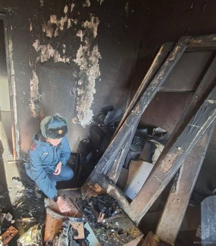 Не острожное обращение с огнем при курении едва не стоило жизни луганчанину