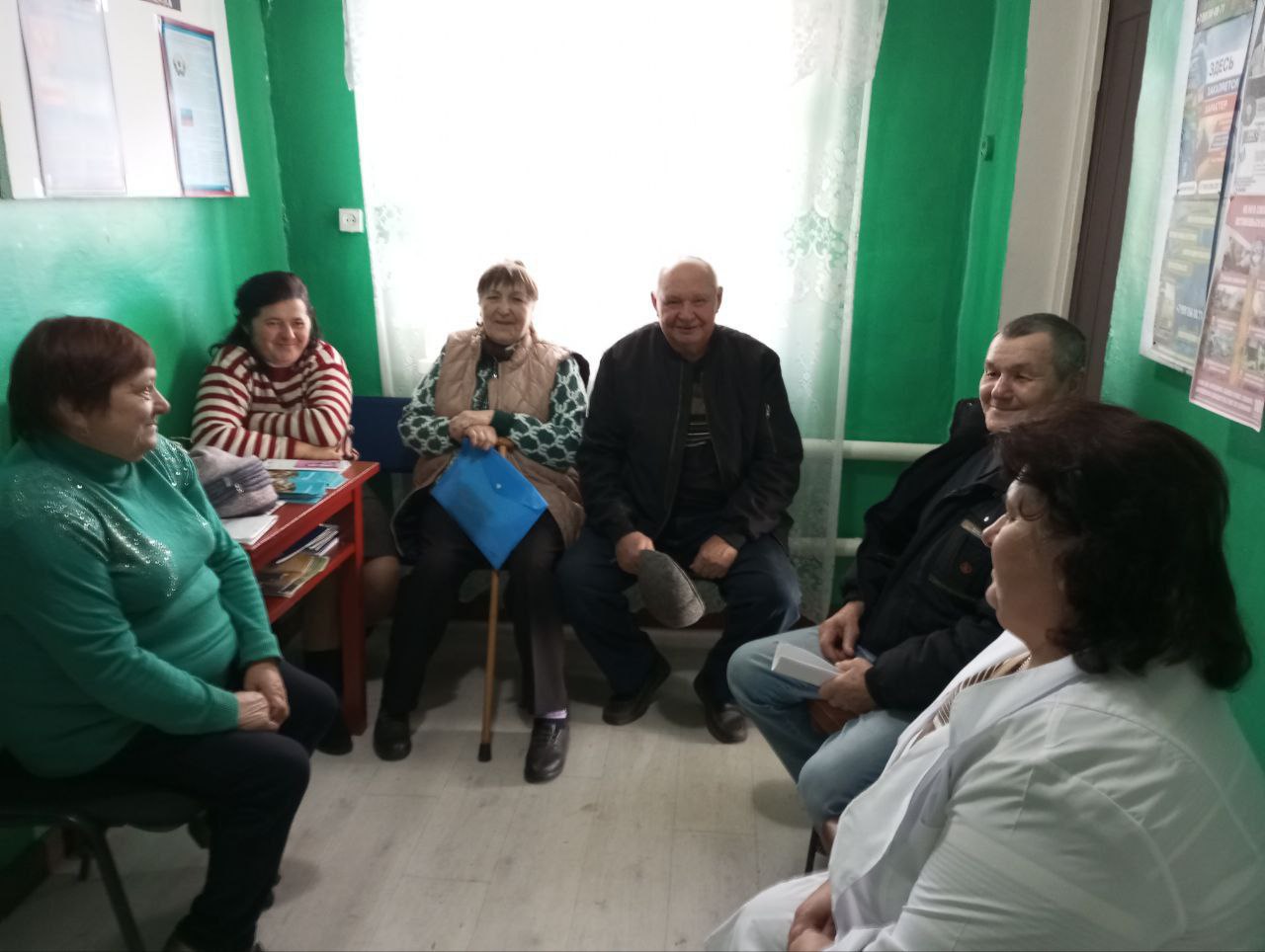 Выездная работа передвижного ФАП в Рудовке и Герасковке Выездная работа передвижного ФАП в Рудовке и Герасковке