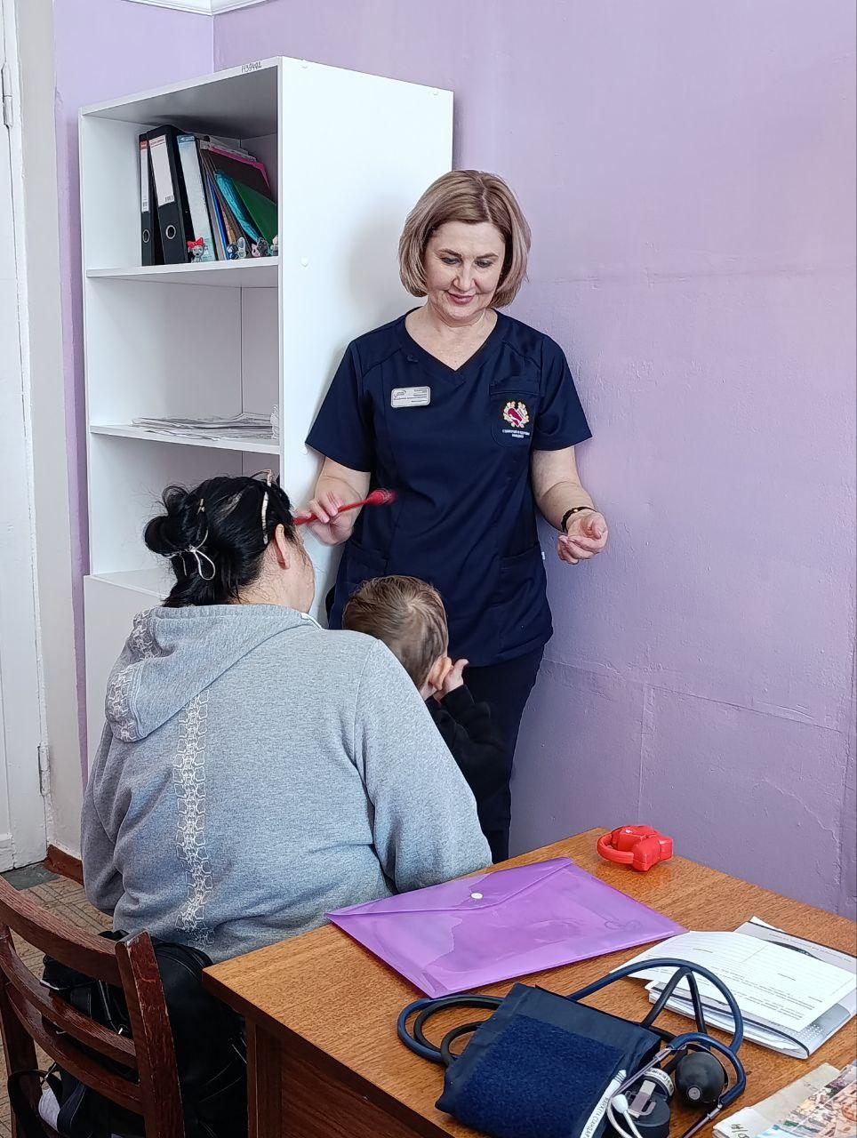 Педиатры из региона-шефа обследовали юных жителей Зоринска Педиатры из региона-шефа обследовали юных жителей Зоринска