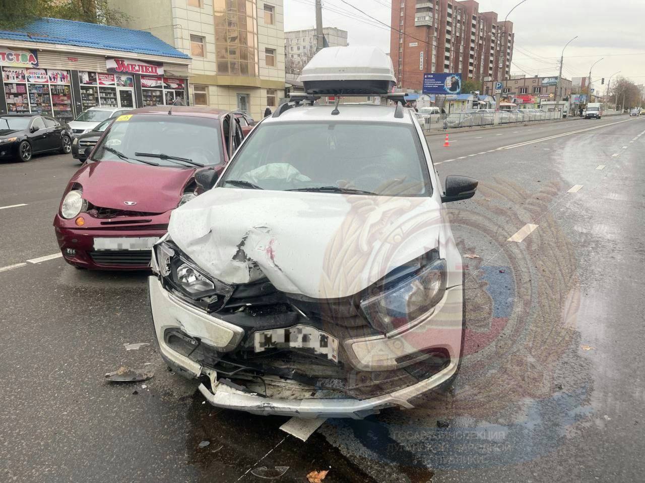 Два ребенка пострадали в ДТП в Луганске за два дня Два ребенка пострадали в ДТП в Луганске за два дня