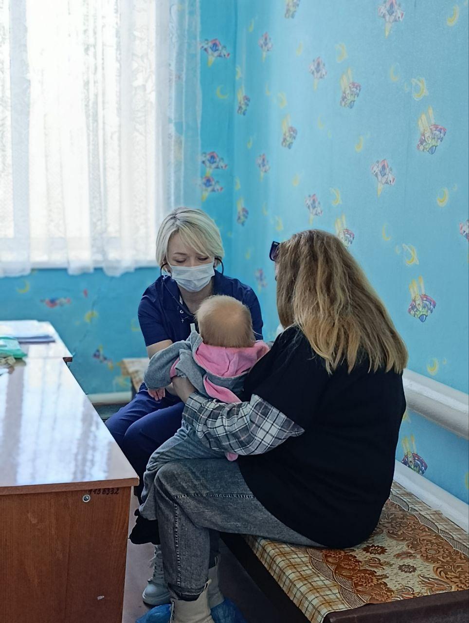 Педиатры из региона-шефа обследовали юных жителей Зоринска Педиатры из региона-шефа обследовали юных жителей Зоринска