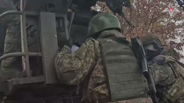 Расчет самоходной артиллерийской установки «Пион» группировки войск «Запад» уничтожил пункт временной дислокации, оборудованные огневые позиции и наблюдательные пункты ВСУ