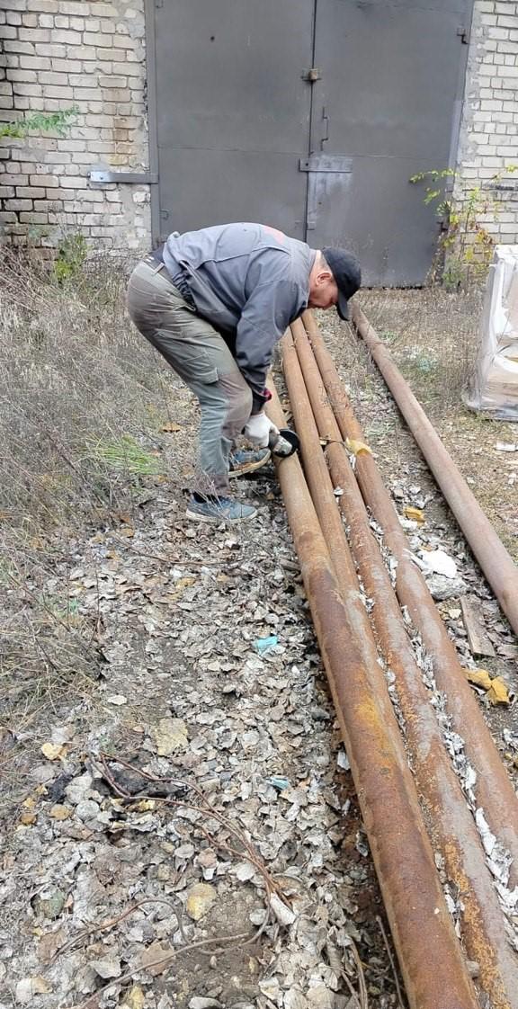 Андрей Губарев: Калужские аварийщики смонтировали теплотрассу в Первомайске