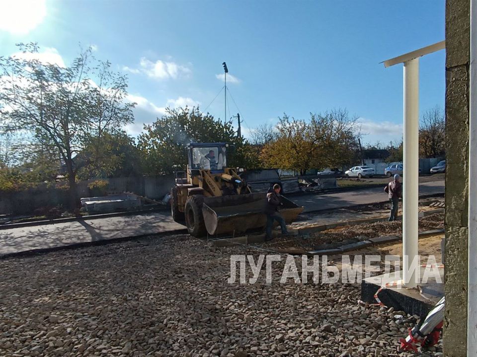Строительство станции скорой помощи в Краснодоне идет высокими темпами Строительство станции скорой помощи в Краснодоне идет высокими темпами
