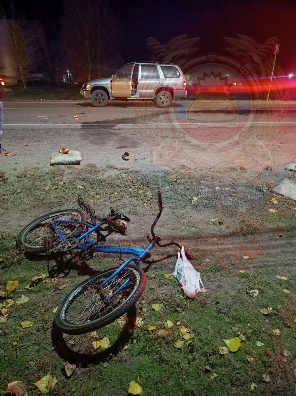 В Старобельске сотрудники полиции разбираются в обстоятельствах ДТП, в котором телесные повреждения получила несовершеннолетняя велосипедистка