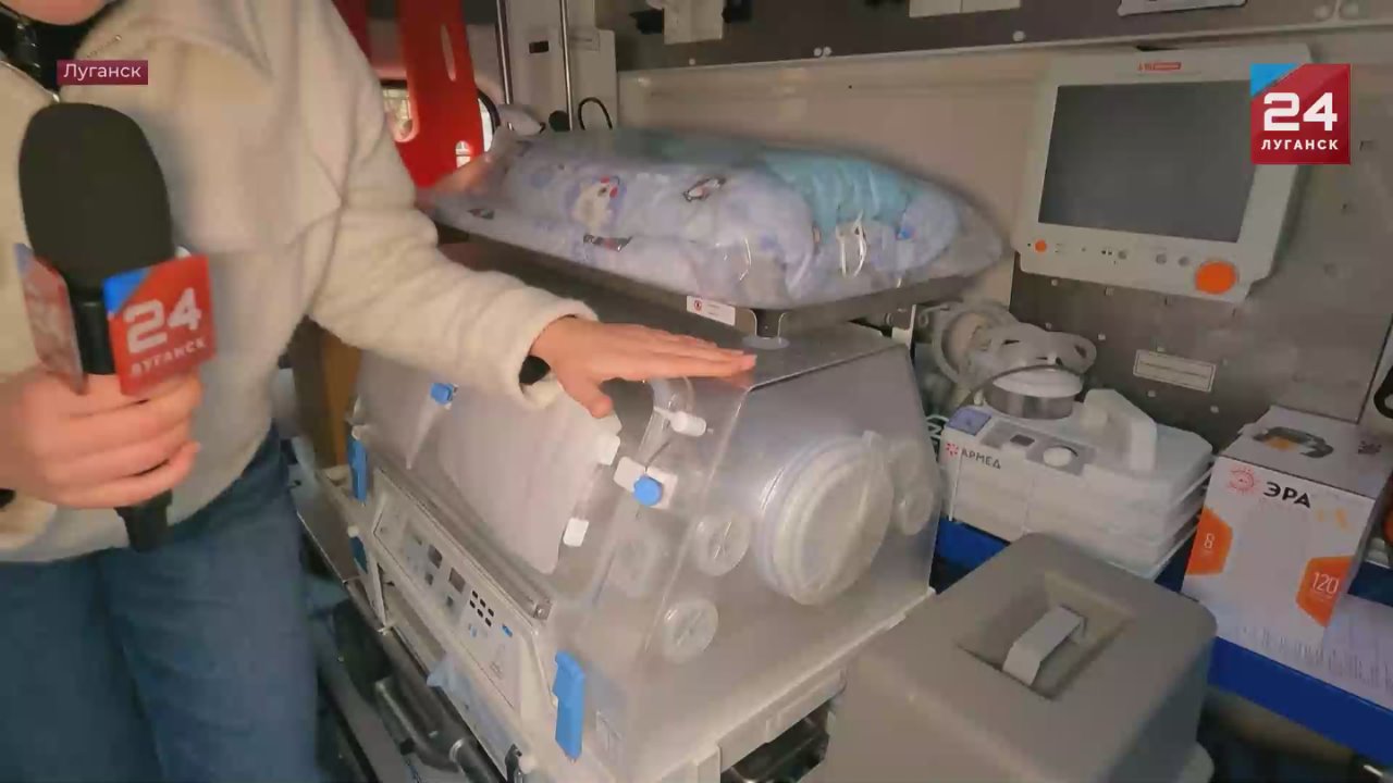 10 реанимобилей доставили в автопарк Луганского центра медицины катастроф